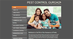 Desktop Screenshot of pestcontrolgurgaon.net